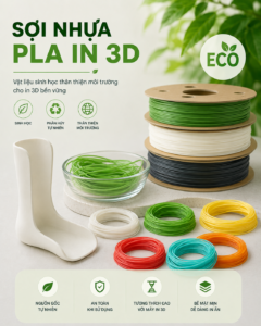 Sợi nhựa PLA in 3D/ Cuộn
